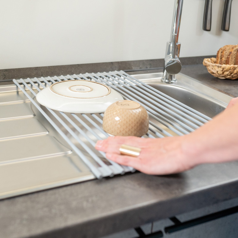 Portabicchieri per mobili cucina Emuca Supra 340 mm cromato
