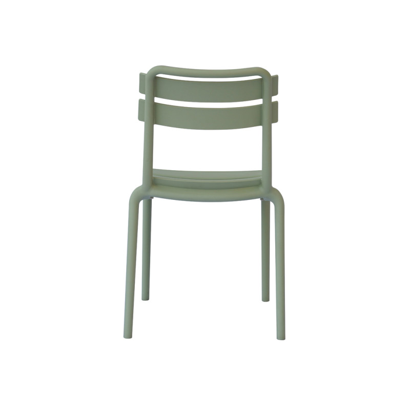 Sedia Monza Set B Polipropilene Verde Dogata Moia