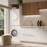 Appendiabiti per Armadio Hang 830-1150mm Regolabile Pietra Grigio
