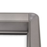 Telaio con guide a estrazione totale e chiusura morbida per accessori per armadi Quartz, 812-838mm, Alluminio e plastica