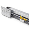 Telaio con guide a estrazione totale e chiusura morbida per accessori per armadi Quartz, 812-838mm, Alluminio e plastica