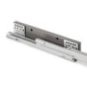Telaio con guide a estrazione totale e chiusura morbida per accessori per armadi Quartz, 812-838mm, Alluminio e plastica