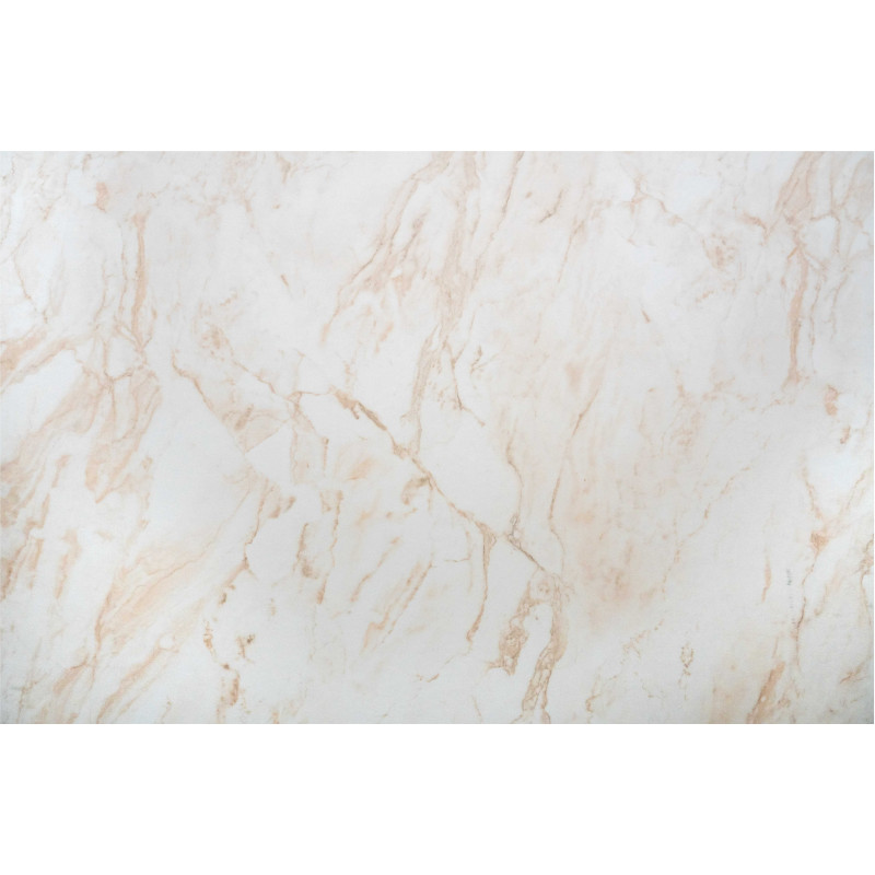 Top Tavolo Hpl Marmo Bianco Calacatta Quadro Cm 69x69x1