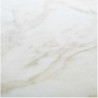 Top Tavolo Hpl Marmo Bianco Calacatta Quadro Cm 79x79x1