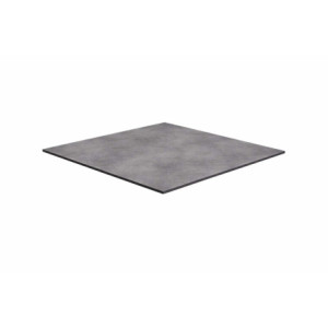 Top Tavolo Hpl Grigio Cemento Quadro Cm 79x79x1