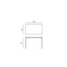 Nardi Tavolo Piave 120x70