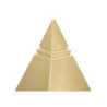 Piramide Gold cm 11,5x11,5x15,5