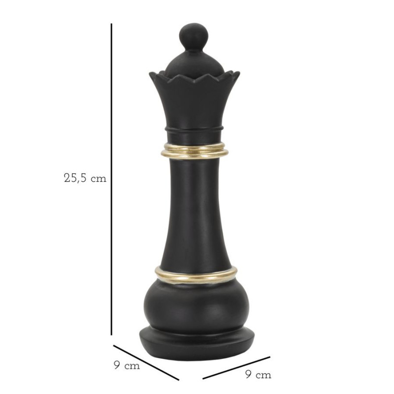 Regina Nera E Oro cm ø 9x25,5