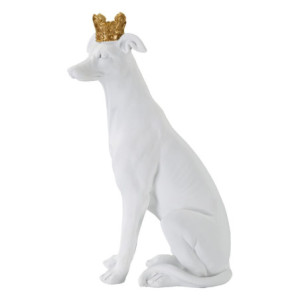 Zoom Cane Con Corona Bianco cm 20x12,5x33