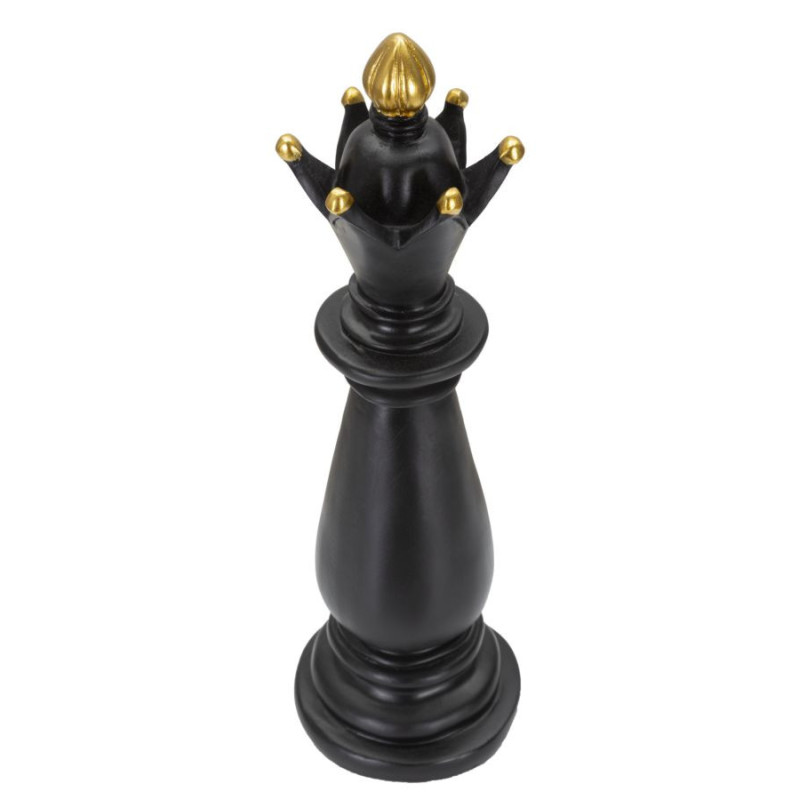 Alfiere Nero E Oro cm ø 12,5x38,5