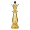 Alfiere Oro E Nero cm ø 12,5x38,5