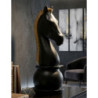Cavallo Nero E Oro cm ø 18,5x50