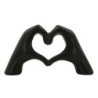 Scultura Lover Black cm 25x7,5x13,5