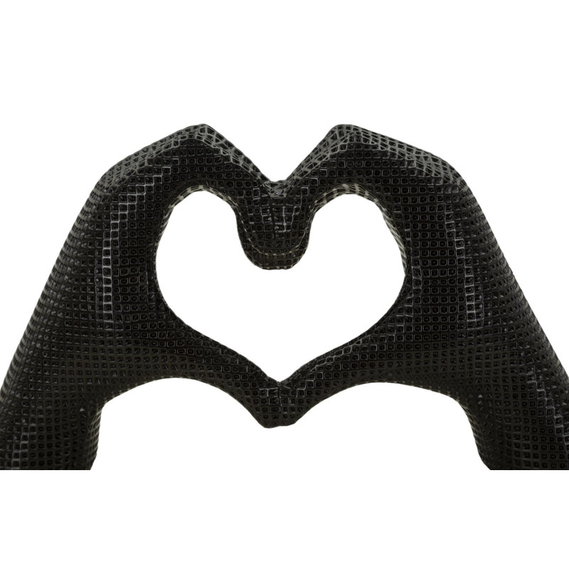 Scultura Lover Black cm 25x7,5x13,5