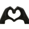 Scultura Lover Black cm 25x7,5x13,5