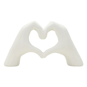 Scultura Lover White cm 25x7,5x13,5