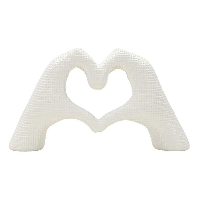 Scultura Lover White cm 25x7,5x13,5