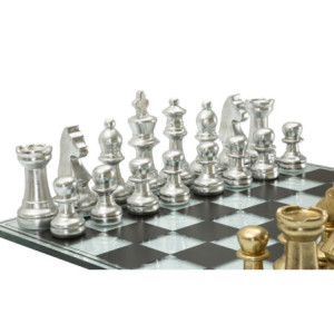 Zoom Set Scacchiera Nera/bianca cm 50,5x50,5x14