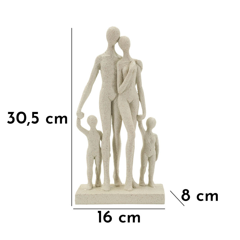 Statuetta Family Stons cm 16x8x30,5
