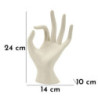 Scultura Ok Stons cm 14x10x24