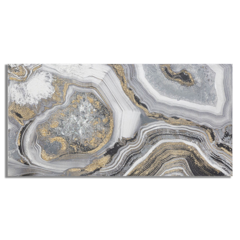 Dipinto Su Tela Cave cm 120x3,8x60