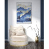 Stampa Dipinta Mountain Tree cm 80x3x120