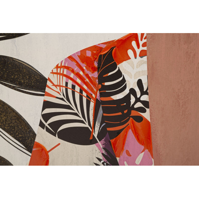 Stampa Dipinto Lady Jungle -a- 80x2,8x120