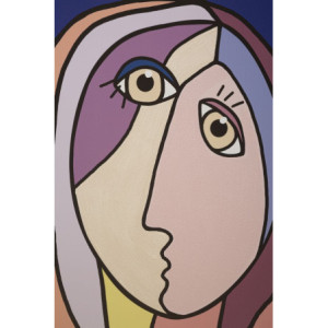 Zoom Spampa Dipinta Double Faces Large -b- cm 80x3x120