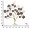 Pannello In Ferro Albero Purpy cm 73,7x5x80