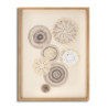 Stampa Su Tela Circly Con Inserti cm 45x3,2x60
