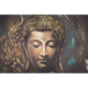 Dipinto Su Tela Buddha -a- cm 100x3x100