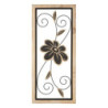 Pannello In Ferro E Legno Koman -a- cm 26x2,5x60