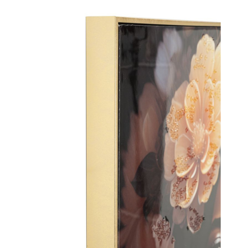 Dipinto Su Tela Con Cornice Zena -a- cm 72x4,5x102