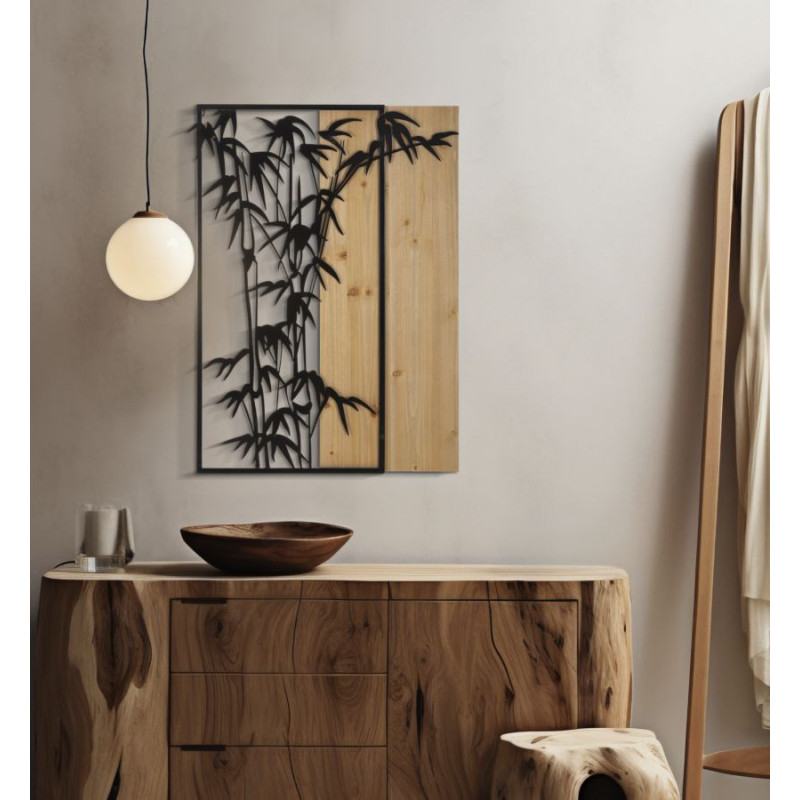 Pannello Da Muro Bamboo cm 58x2x80