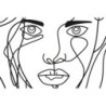 Pannello Da Muro Face cm 57,5x1,3x80