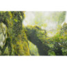 Stampa Su Tela Laccata Con Cornice Foresta cm 90x4x60
