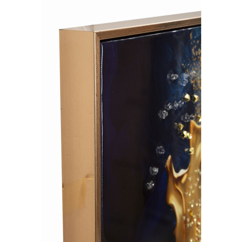 Stampa Su Tela Laccata Con Cornice Andromeda -a- cm 60x4x90