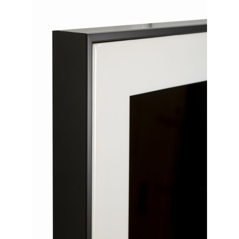 Dipinto Su Tela Laccato Giaguaro Con Cornice -a- cm 82x4x82