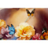 Dipinto Su Tela Laccato Marty Con Cornice -b- cm 62x4x92