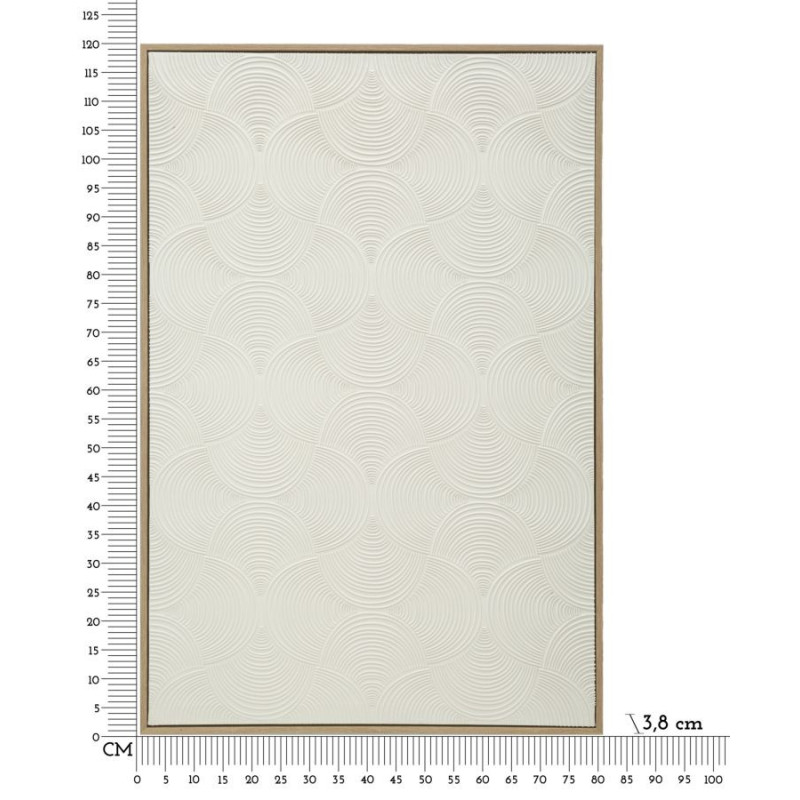 Dipinto Su Tela Semplicity Con Cornice -a- cm 80x3,8x120