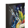Stampa Decorata Su Tela Laccata Con Cornice Cocktail -b- cm 62x3,5 x92