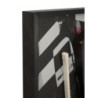 Stampa Con Led Su Tela Psyco -a- cm 60x3,5x90 (applicazione 3d Acrilico)