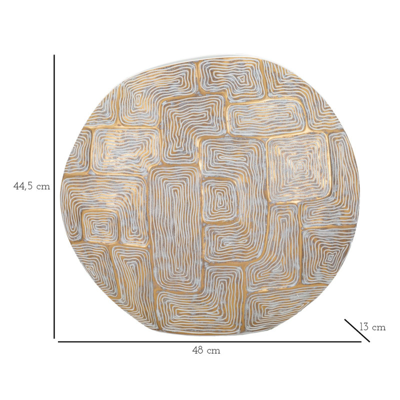 Vaso Resina Eclips cm 48x13x44,5