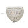 Cachepot Resina Stiky cm ø 26x20,5