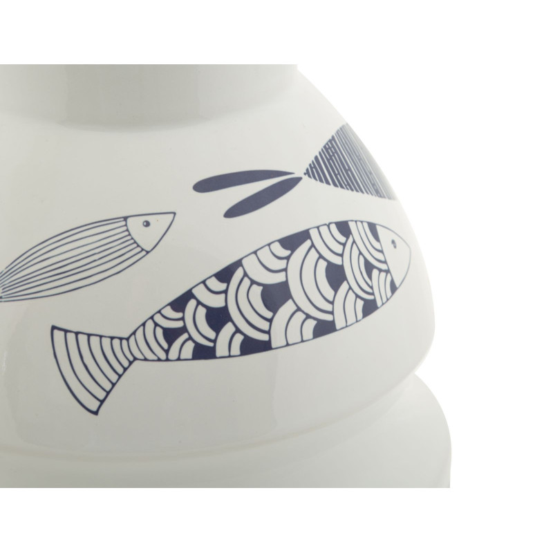 Vaso Ceramica Amica Fish cm ø 21x31