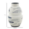 Vaso Ceramica Amica Fish cm ø 21x31