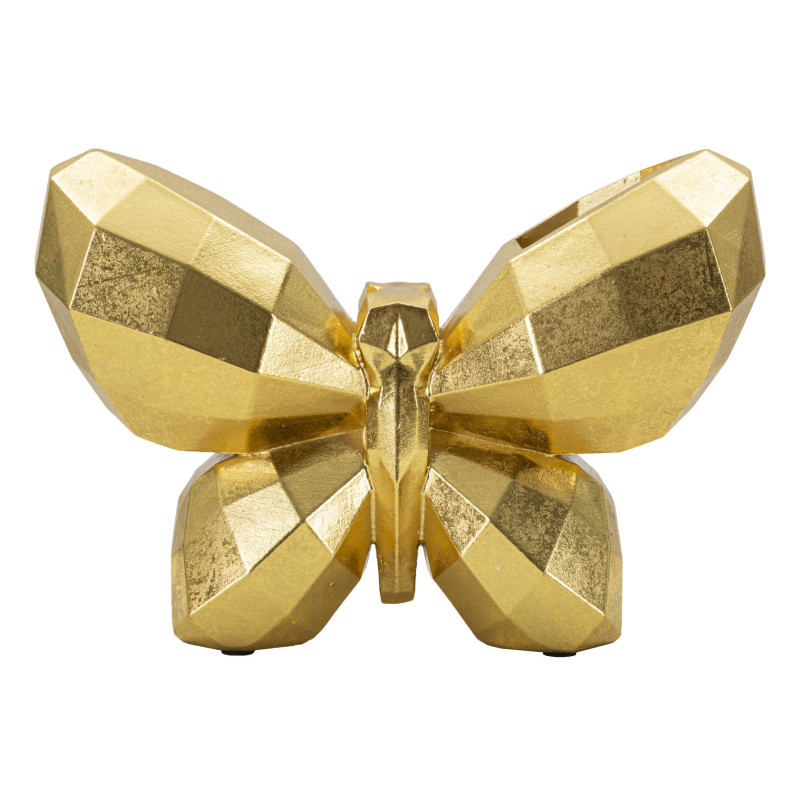 Vaso Butterfly Gold cm 22,5x8x15