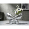 Vaso Butterfly Silver cm 22,5x8x15