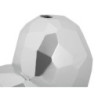 Vaso Heart Silver cm 19x9x18