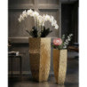 Porta Vasi Squer Coppia cm 34x34x90-25x25x78